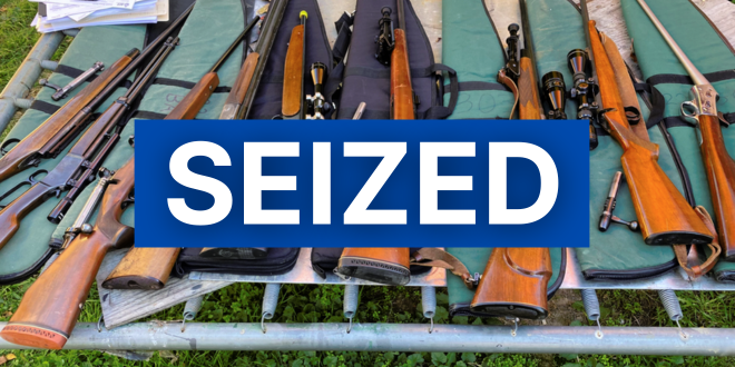 Seized Guns Banner