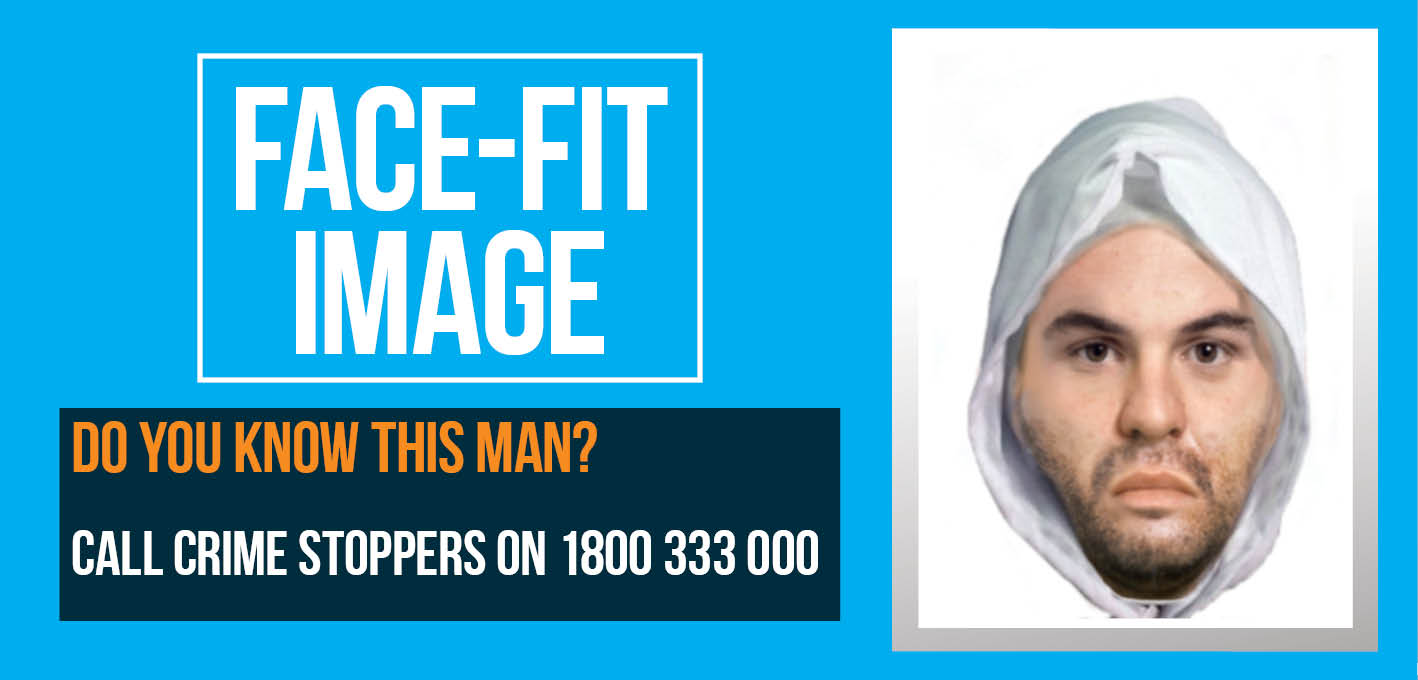 Facefit image of wanted man