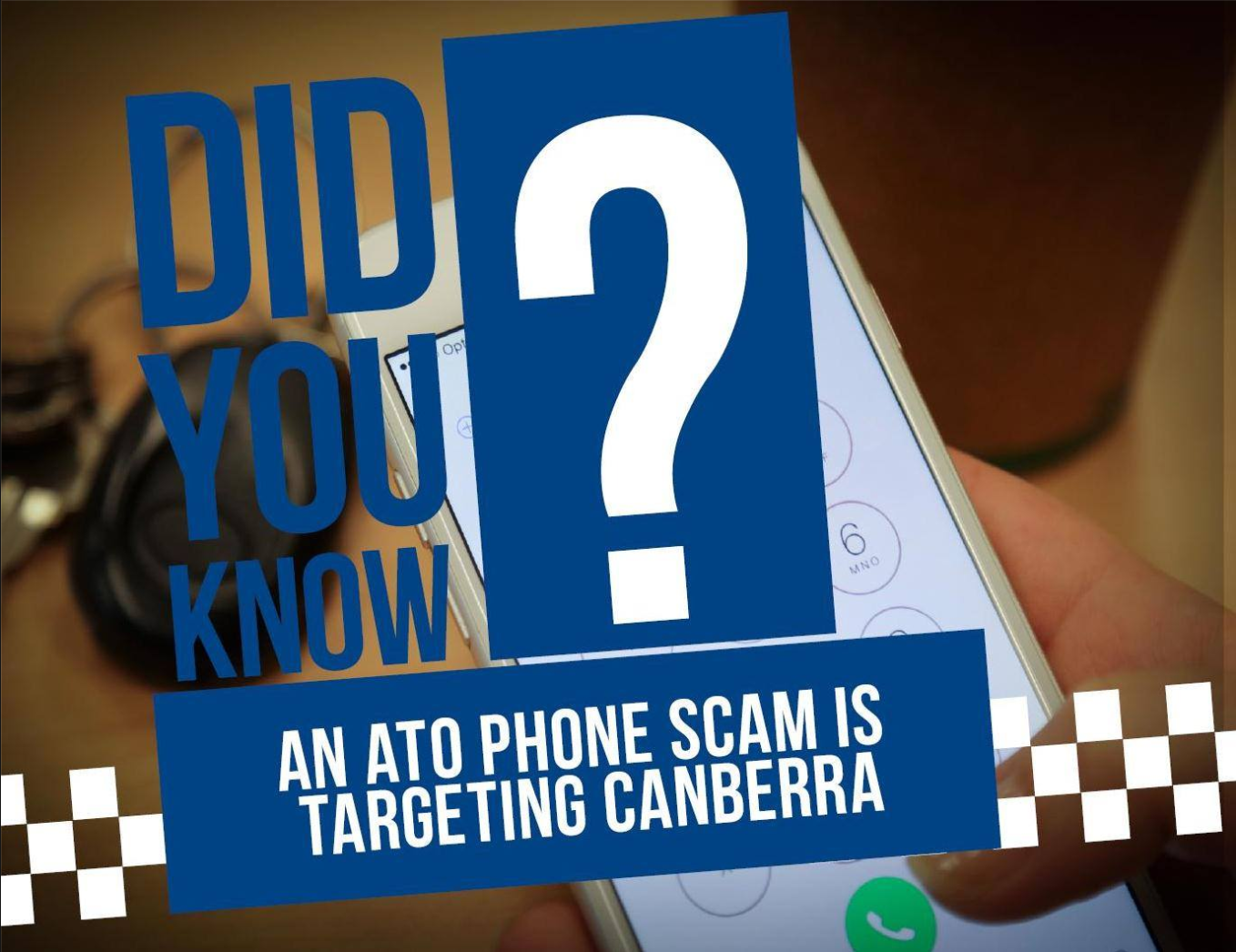 ATO phone scam is targeting canberra