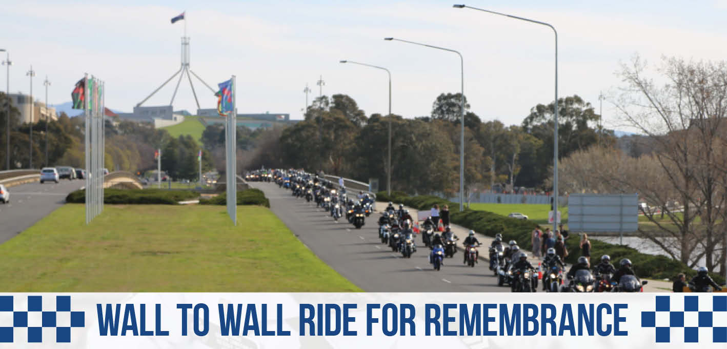Wall to Wall Ride for fallen officers
