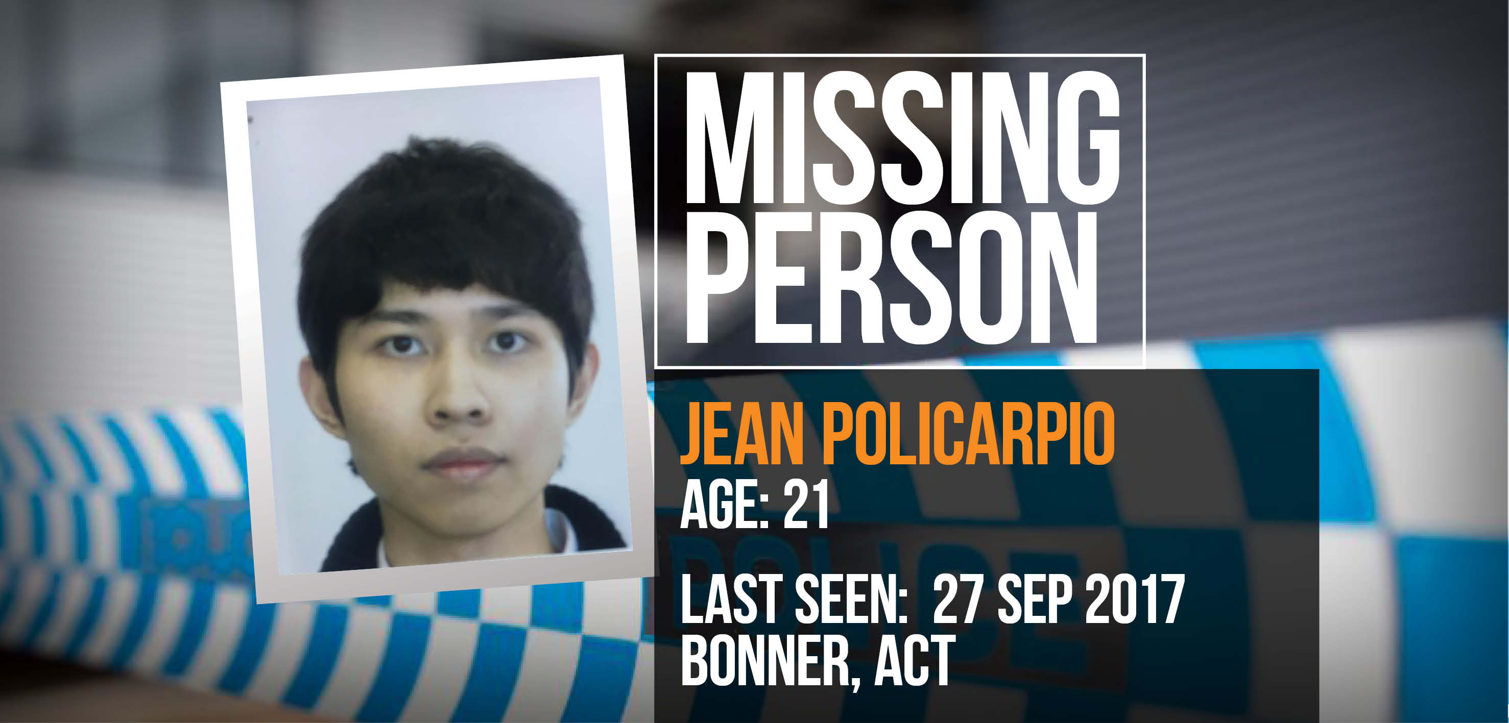 Have you seen Jean Policarpio?
