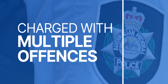 Charged with multiple offences