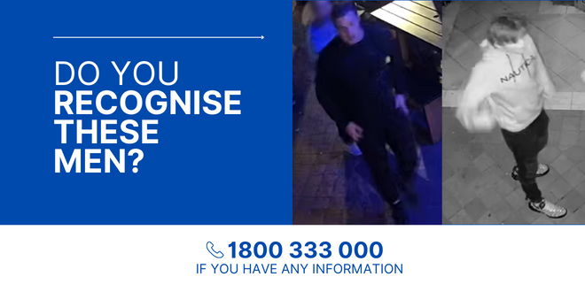 Police seek to identify men involved in Northbourne Avenue incident 