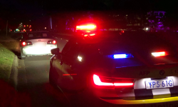 Image of car being pulled over