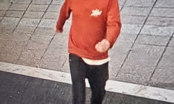 CCTV still of man sough in connection with indecent assault