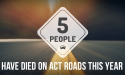 Fifth fatality on ACT roads in 2019