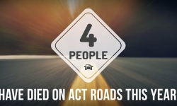 Four people have died on ACT roads this year