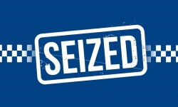 Blue seized graphic