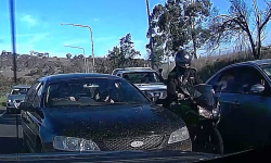 ACT Policing is seeking the identity of two motorbike riders involved in a traffic incident on Tuesday, 30 October 2018.