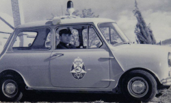 Old police vehicle 