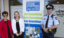 Crime Stoppers campaign launch 