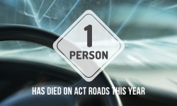 One person has died on ACT Roads this year