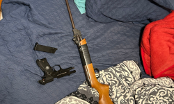 Multiple weapons seized during search warrant activity 