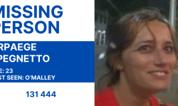 ACT Policing is seeking the public’s assistance to locate missing 23-year-old woman Arpaege Spegnetto.