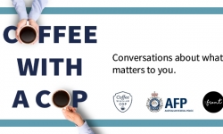 Coffee with a Cop banner
