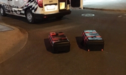 Two suspicious packages located in car park near Hobart Place in the City