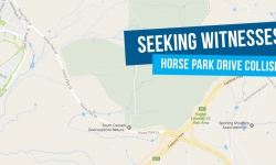 Witnesses sought to collision on Horse Park Drive 