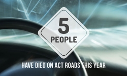 Five people have died on our roads