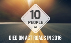 10 people died on ACT roads in 2016