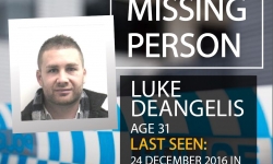Missing Person Luke Deangelis
